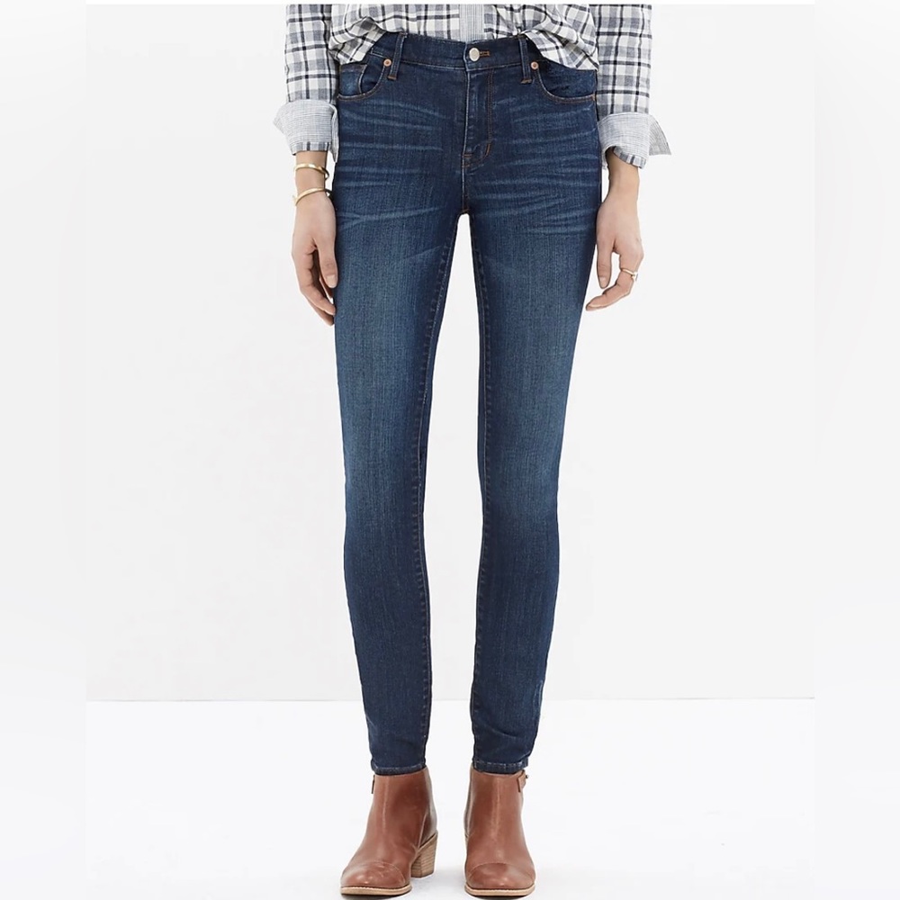 Madewell high-rise “Skinny Skinny” jeans in 26T